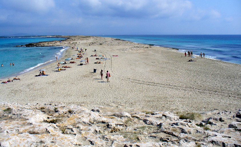 Playa Illetes, Formentera